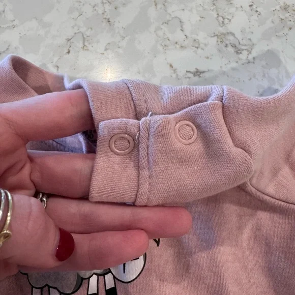 Kiwi & Friends Pink Top, Size 12M - Picture 6 of 6